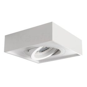   LED lámpatest , spot , GU10 , süllyesztett , billenthető , alumínium , fehér , MINI GORD