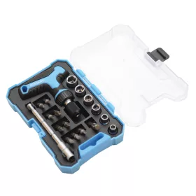 ELMARK 18DB RACSNIS KULCS ÉS CSAVARHÚZÓ KÉSZLET CRV