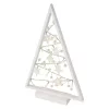 LED dekoráció – világító feldíszített karácsonyfa, 40 cm, 2x AA, beltéri, meleg fehér, id., IP20, EMOS, DCWW27
