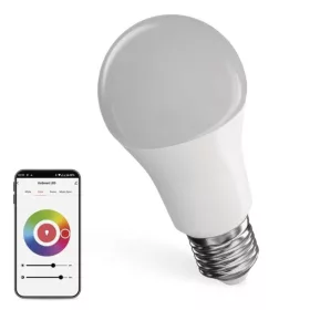   LED izzó GoSmart A60, E27, 9 W (60 W), 806 lm, RGB, dimmelhető, WiFi, 220-240V, CRI>80, EMOS, ZQW514R