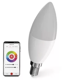   LED izzó GoSmart gyertya, E14, 4,8 W (40 W), 470 lm, RGB, dimmelhető, WiFi, 220-240V, CRI>80, EMOS, ZQW322R