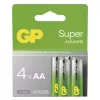 GP Super Alkáli elem AA 4db, 1,5V, B01214