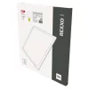 LED panel REXXO 60 × 60 cm, 24 mm, 36 W, 4000 lm, sülly., semleges fehér, UGR 80, Természetes fehér, EMOS, ZB2224