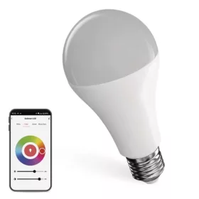   LED izzó GoSmart A65, E27, 14 W (94 W), 1 400 lm, RGB, dimmelhető, Zigbee, 1400, 230V, CRI>80, EMOS, ZQZ516R