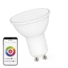 LED izzó GoSmart MR16, GU10, 4,8 W (35 W), 400 lm, RGB, dimmelhető, Zigbee, 230V, CRI>80, EMOS, ZQZ832R