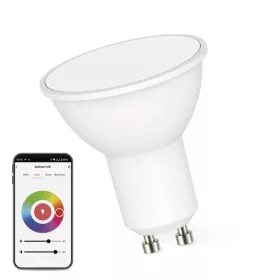   LED izzó GoSmart MR16, GU10, 4,8 W (35 W), 400 lm, RGB, dimmelhető, Zigbee, 230V, CRI>80, EMOS, ZQZ832R