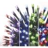LED fényfüzér , karácsonyi fényfüzér , kültéri , multifunkcionális, időzítővel, 12m , RGB , wifi , TUYA , EMOS , GoSmart