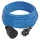 Fagyásálló hosszabbító kábel 20 m, 1 csatlakozó, kék, PVC, 230 V, 1,5 mm2, 250V, IP44, EMOS, P01520W