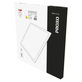   LED panel PROXO 60×60 cm, 10 mm, 33 W, 4100 lm, sülly., semleges fehér, UGR 80, Természetes fehér, EMOS, ZB1124
