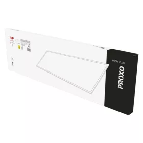   LED panel PROXO 30 × 120 cm, 10 mm, 33 W, 4360 lm, süllyesztett, semleges fehér, IP20, 4000K, 220–240V, CRI> 80, Természetes fehér, EMOS, ZB3114