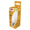 LED izzó Basic gyertya, E14, 5,5 W (40 W), 470 lm, Meleg fehér, 3000K, 230V, CRI>80, EMOS, ZL3F22