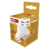 LED izzó Basic MR16, GU10, 5,2 W (40 W), 450 lm, Természetes fehér, 4000K, 230V, CRI>80, EMOS, ZL8F23