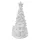Kerámia LED-es fa hóemberekkel, 33,5 cm, 2x AA, meleg fehér, időzítő, IP20, EMOS, DCLW31