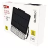 EMOS LED SOLAR reflektor hordozható SUNNO, PIR, 1300lm IP54 természetes fehér, 4000K, 3,7V, CRI> 80, fekete, ZG112S