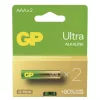 GP Ultra Alkáli elem AAA 2db, 1,5V, B02112