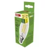 LED izzó Filament gyertya A CLASS/ E14, 3,8 W (60 W), 806 lm, Meleg fehér, 2700K, 230V, CRI>80, EMOS, ZF3A42