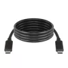 Töltő- és adatkábel 2.0 USB-C, USB-C, 1 m, fekete, EMOS, SM7028BL