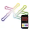 GoSmart LED lámpatest Lines fehér, 9 részből álló, 34 W, RGBIC dimmelhető, WiFi, IP20, EMOS, ZIW249R