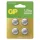 GP Ultra Lítium gombelem CR2032 4db/bliszter, 3V, B32324