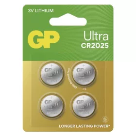 GP Ultra Lítium gombelem CR2025 4db/bliszter, 3V, B32254