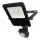 EMOS VISIO LED reflektor 10W mozgásérzékelővel IP54 term. fehér, 4000K, 1500, 220-240V, CRI> 80, fekete, Természetes fehér, ZS2913