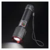 EMOS LED tölthető fém zseblámpa 3000 lm, 5000 mAh, fekete, metál szürke, IP43, P3122