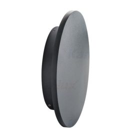   LED lámpatest , oldalfali , 8W , természetes fehér , kültéri , grafit , IP54, FORRO