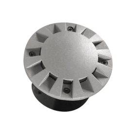   LED lámpatest , taposólámpa , 1W , kerek , hideg fehér , szürke , IP66 , ROGER