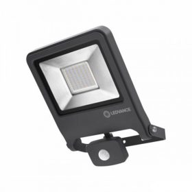  LED reflektor , 50 Watt , mozgásérzékelős , meleg fehér , IP44 , sötét szürke , LEDVANCE