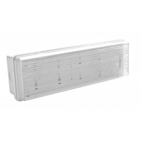  LED vészvilágító lámpatest , készenléti és állandó üzemmód , kétoldalú , fali- és mennyezeti szerelhetőség , IP54