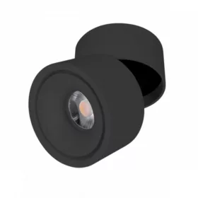   LED fényvető , mennyezetre szerelhető , 15 Watt , billenthető , 24° , meleg fehér , fekete , Elmark