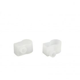   FlexPro végzáró , DIY10C szilikon LED profilhoz , lyukas , bal