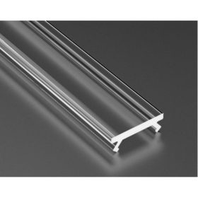   VÍZTISZTA fedő NEKEM8 alumínium profilhoz , 2 méter , UV-védett PMMA