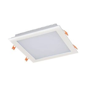   LED panel , mélysugárzó , 12W , süllyesztett , négyzet , természetes fehér , IP44 , CAPRI