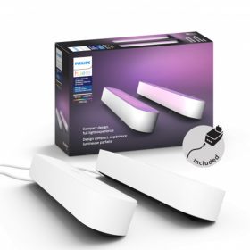  Led lámpatest , Philips Hue , Play , 2 x 6W , RGB , CCT , dimmelhető , fehér