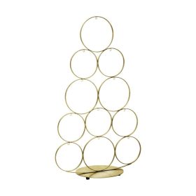 Karácsonyi állvány 66cm aranyBallymena