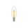 LED lámpa , égő , gyertya , E14 , 5.9 Watt , dimmelhető , 2200-2700K , meleg fehér, Philips
