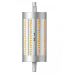   LED lámpa , égő , kukorica , R7S foglalat , 17.5 Watt , 118 mm , dimmelhető , természetes fehér , Philips , CorePro