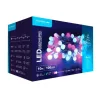 Led fényfüzér , beltéri/kültéri , hideg fehér/ pink , cherry , 100 LED , 10 m  , IP44 , Modee