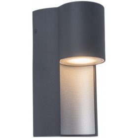   LED lámpatest , oldalfali , GU10 foglalat , szürke , kültéri , IP54 , LUTEC , URBAN