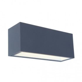   LED lámpatest , oldalfali , 2 irányú, 42W , természetes fehér , sötét szürke , kültéri , IP54 , LUTEC , GEMINI