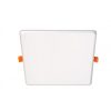LED panel , 30W , KERETMENTES , süllyesztett , négyzet , természetes fehér , vízvédett , IP66