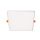 LED panel , 30W , KERETMENTES , süllyesztett , négyzet , természetes fehér , vízvédett , IP66