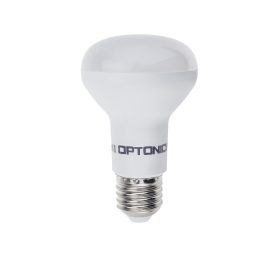   LED izzó E27 r63, 6W, 6000K, hideg fehér, 480 lm, fehér, Optonica, 1876