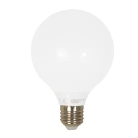   LED lámpa , égő , gömb , G95 , E27 foglalat , 12 Watt , meleg fehér