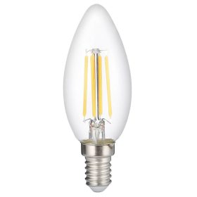   LED gyertya c35 E14 6w izzófüles, 6000K, hideg fehér, 730 lm, Optonica, 1410