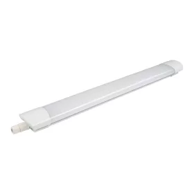   LED vízálló lámpatest, 18W, 6000K, hideg fehér, 1800 lm, IP65, gyors M12 kábelátvezető, rozsdamentes acél kapcsok, Optonica, 6721