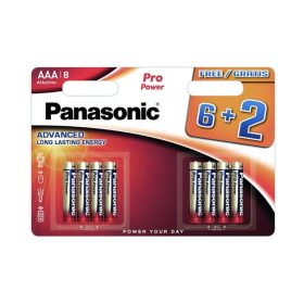 Panasonic Pro Power Alkáli Mikro Elem AAA BL8