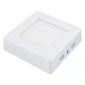   LED felületre szerelhető panel, négyzet alakú, 6W, 2800K, meleg fehér, 480 lm, Optonica, 2238