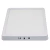 18w LED felületre szerelhető panel, négyzet alakú, 3CCT, fehér, 1260 lm, Optonica, 12917